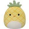 Squishmallows Jazwares - Peluche originale Maui con ananas giallo e ventre bianco, 12,7 cm
