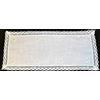 Generisch Aude Home - Runner da tavolo, 30 x 70 cm, motivo stella alpina ricamata