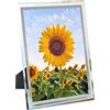 7CDXD Cornice Portafoto A4 in Vetro,Certificato Personalizzato Cornice per Foto di Famiglia Espositore da Parete e da Tavolo, Cornici per Quadri Classica Decorazioni per la Casa o Ufficio(21x29,7 cm)