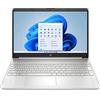 HP Laptop 15s-eq2012sl, AMD Ryzen 3 5300U, RAM 8GB DDR4, SSD NVMe 256GB, AMD Radeon, Display 15,6" FHD SVA, Antiriflesso, Ultraslim, Wi-Fi, BLE, Webcam HD, Lettore di Schede, Windows 11, Argento