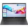 HP Laptop 15-fd0010sl, Intel N100, RAM 8GB DDR4, SSD 128GB UFS, Intel UHD, Display 15.6" HD SVA 250 Nits, Antiriflesso, Ultraslim, 720p TNR Privacy Cam, Windows 11 S, Grigio lavagna