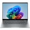 HP OmniBook X 14-fe1000sl, Copilot+ PC, Notebook, Snapdragon X Elite X1P-42-100, RAM 16GB LPDDR5x, SSD 512 GB, Display 14" IP 2K 300 Nits, 5MP IR Privacy Cam TNR, Windows 11, Argento