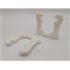 Generic 2 clip per cassetti con chiusura ammortizzata per Cooke & Lewis, kit di riparazione in 2 pezzi, per B&Q IT Kitchens MFI, 2 clip frontali bianche, fissaggio frontale del cassetto