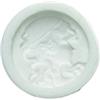 Silikomart |Stampo in Silicone, Forma Woman Cameo, Misure 25 x 25 mm, Made in Italy
