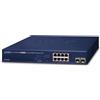 PLANET GS-4210-8P2S switch di rete Gestito Gigabit Ethernet [10/100/1000] Supporto Power over [PoE] 1U Blu (IPv4/IPv6, 8-Port Managed - 802.3at POE+ Switch + 2-Port 100/1000X SFP [120W] Warranty: 36M) [GS-4210-8P2S]