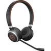 Jabra Cuffia con microfono Jabra 6599-829-409 cuffia e auricolare Con cavo senza A Padiglione Ufficio Micro-USB Bluetooth Nero [6599-829-409]