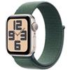 APPLE Smartwatch apple watch se gps 40mm starlight case lake green sport loop