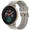Polar Smartwatch con GPS per Fitness e Benessere, analisi del Sonno, Display AMOLED, Activity Tracker 24/7, allenamenti Personalizzati e Guida vocale in Tempo Reale, Greige Sand, S-L, Ignite 3