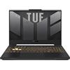 Asus TUF Gaming F15 FX507ZI4#B0D5RJCB9X, Notebook con Monitor da 15.6" Anti-glare, 144Hz, Intel Core 12esima gen i7-12700H, RAM 16GB, 512GB SSD PCIE, NVIDIA® GeForce RTX™ 4070, WIN 11 HOME, Grigio