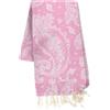 Saint Barth FOUTAS, Telo da mare in cotone jacquard - Rosa