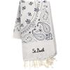Saint Barth FOUTAS, Telo da mare in cotone jacquard - AvorioBlu