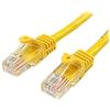 StarTech.com Cavo di Rete da 10m Giallo Cat5e Ethernet RJ45 Antigroviglio, Cavo Patch Snagless