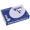 Clairefontaine Trophée 1043C 250 Fogli di Carta Colorata Formato A4, 160 g per m2, Colore Lilla