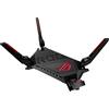 ASUS ROG Rapture GT-AX6000 Dual Band WiFi 6 Router Estendibile Gaming, Due Porte Ethernet 2.5G, VPN Fusion, Game Boost, Sicurezza di Rete Per Tutti Dispositivi, WPA3, AiRadar, Open NAT, Nero
