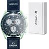 Miimall [6 pezzi] Compatibile con OMEGA × Swatch Bioceramic MoonSwatch Pellicola Protettiva Flessibile in TPU [Autoguarigione] [HD Clear] [Anti-Graffio]