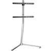 LOGILINK Supporto da pavimento per TV, LCD, LED, Plasma 49''-70'' Base a V Cromato
