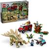 LEGO JURASSIC WORLD 76965 - MISSIONE DINOSAURO: SCOPERTA DELLO STEGOSAURO