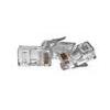 VULTECH Connettori Trasparenti RJ45 Vultech 50 Pz. Plug SN21401 UTP Cat5e - Cat6