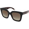 Missoni MIS 0126/S 807/HA | Occhiali da Sole Graduati o Non Graduati | Prova Online | Plastica | Quadrati | Nero | Adrialenti