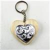 DLM Bomboniere DLM25161 Portachiavi Ciondolo Cuore in Legno con Albero della Vita (Kit 12 Pezzi) bomboniera
