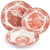 CHURCHILL Servizio tavola 18 pezzi BrookPink in earthenware