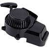 Fydun Avviamento a Strappo Minimoto, 2 Tempi Accensione a Strappo Mini Quad in Plastica Universale Nero per la Maggior Parte delle Mini Moto Cross e Mini Quad Raffreddati Ad Aria
