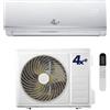 4XE Climatizzatore Mono split serie Winter 12000 Btu Inverter R-32 Wi-Fi Optional Classe A++ ,