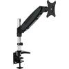 Techly Professional Supporto tubolare a gas da scrivania per Monitor 15''-27'' 360mm