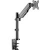 Techly Professional Supporto da scrivania per Monitor 17''-32'' con molla a gas, estensione 306 mm