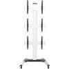 Techly Professional Supporto da pavimento per 3 TV LCD, LED 32''-55'' per Video Wall