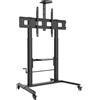 Techly Professional Supporto da pavimento con altezza regolabile per TV 52''-110''