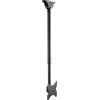 Techly Professional Supporto Telescopico a soffitto fino a 1,6m per TV LED LCD 23''-42''