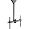 Techly Professional Supporto Telescopico universale a soffitto per TV LED LCD 37''-70''