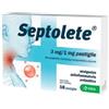 Septolete*16past 3mg+1mg eucal - 043735024 - farmaci-da-banco/febbre/mal-di-gola