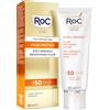 Roc fluido solare viso spf 50+ anti-rughe levigante 50 ml - 981498948 - bellezza-e-cosmesi/prodotti-solari/solari-viso-e-labbra