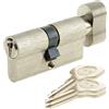 Yale - Mezzo cilindro di serratura, YC500+ 30X30BT NI