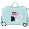 Disney Frozen Frosted Light Valigia per bambini blu 50 x 38 x 20 cm rigida ABS chiusura a combinazione laterale 34 L 1,8 kg 4 ruote attrezzatura a mano