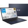 ASUS notebook, pc portatile, Cpu Intel i3 di 12Th 6 Core, Ram 16 Gb, SSD Pci Nvme da 512 Gb, 15,6 FHD, wi-fi 6, 4 Usb, Bt, Intel UHD, Win 11 Pro, Libre Office, pronto All'uso Gar. Italiana