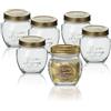 Bormioli Rocco 50 cl - Quattro Stagioni Vasetto Anfora - Set 6 Pz