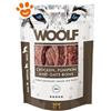 Woolf Dog Snack Osso di Pollo, Zucca e Avena - Confezione Da 100 Gr