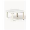 Westwing Collection Tavolino rotondo da giardino effetto marmo Sienna Ø 60 cm