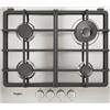 Whirlpool Piano Cottura a Gas 4 Fuochi da incasso 58 cm colore Acciaio inox - TGML 661 IX R