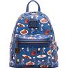 Loungefly Disney Pixar Ratatouille Remy and Emile Allover Print Women's Double Strap Shoulder Bag Purse