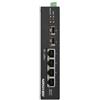HIKVISION SWITCH HIKVISION INDUSTRIALE 4P GIGABIT + 2 UPLINK GIGABIT SFP BUDGET POE 60W L2