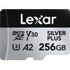 Lexar Micro SD 256GB Silver Plus A2 V30