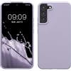 kwmobile Cover per Samsung Galaxy S22 Plus Custodia - Back Case per Smartphone in Silicone TPU - Protezione Gommata - lavanda pastello