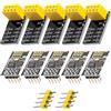 AZDelivery 5 x ESP-01S ESP8266 Modulo Wifi con Adattatore Breadboard compatibile con Arduino incluso un E-Book!