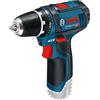 Bosch GSR 12V-15 Professional 1300 Giri/min 600 g Nero, Blu [0615990G6L]