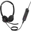 Jabra Cuffia con microfono Jabra 5099-299-2159 cuffia e auricolare Cablato A Padiglione Ufficio USB tipo-C Nero [5099-299-2159]