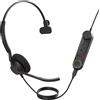 Jabra Cuffia con microfono Jabra 5093-299-2219 cuffia e auricolare Cablato A Padiglione Ufficio USB tipo Nero [5093-299-2219]